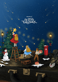 Festive Turntable