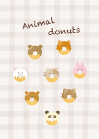 Animal donuts Theme