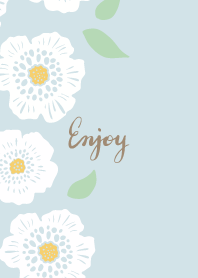 Adult White Flowers Stylish5 from Japan
