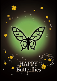 สีเขียว : ผีเสื้อแสนสุข