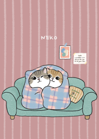 neko in love / pale pink