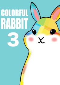 Colorful rabbit3