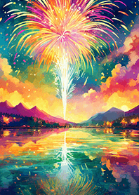 Beautiful Fireworks Theme#473