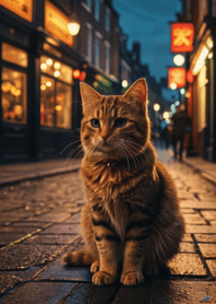 Cats run wild #KGUaE018.