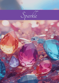 Gemstone Sparkle2 on purple
