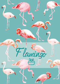 Cute Flamingo theme