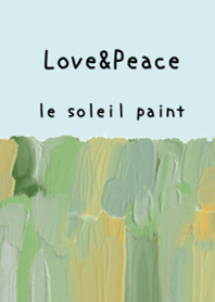 Oil painting art [le soleil paint 278]