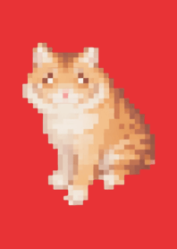 トラのドット絵のきせかえ Red 04