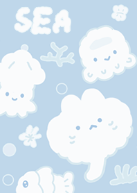 Cloud Animal In Sea!