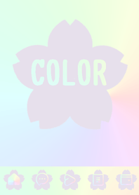 purple color rainbow  E20