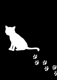 Silhouette of Cat.