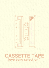 Cassettetape_love Deep baby pink