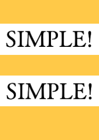 SIMPLE!SIMPLE!-ORANGE