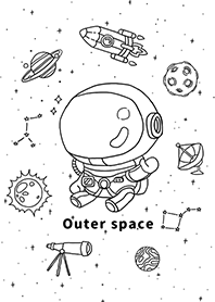 寶貝宇航員-飛越宇宙(白)