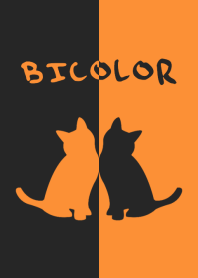 BICOLOR [KittyCat] Orange&Black 128