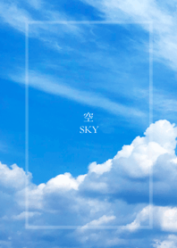 Blue Sky and Cloud