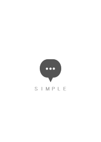 SIMPLE(white gray)V.1615b