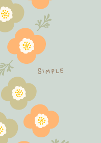 Adult cute flowers leaves20 from Japan