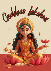 Goddess Lakshmi, goddess of wealth