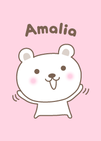 Cute bear theme for Amalia