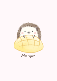 Hedgehog and Mango -pink-