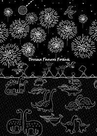Dinosaur Firework Festival (Black)