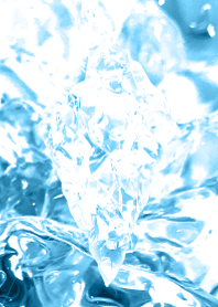 frozen clystal - BLUE
