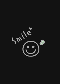 音符 微笑 '黑色'