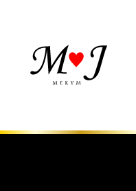 LOVE INITIAL - M&J