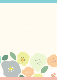 flower and flower on P&B JP