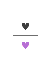 2COLOR HEART THEME 107