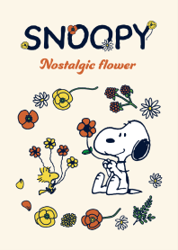 Snoopy 懷舊花朵