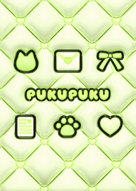 PUKUx2 Cat  - Black x Green 1