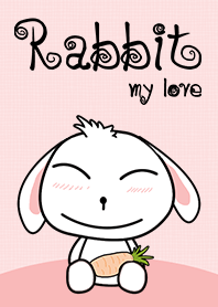 rabbit my love pink