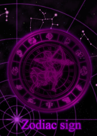 Sagittarius Star Chart Purple 2 2022