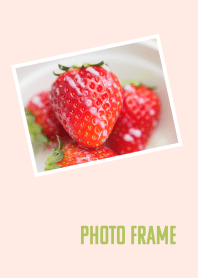 Photo Frame - Strawberry 02 -J