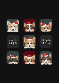 DOGS - Welsh Corgi 01 - CHRISTMAS