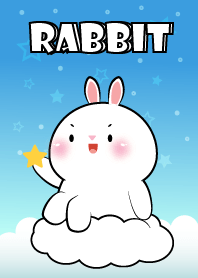 Very Lovely White Rabbit Theme