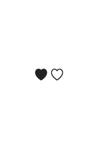 simple hearts(smaller) wh black