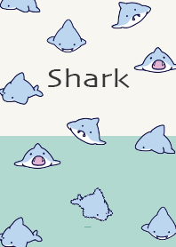 Mint Green : Chibi Shark