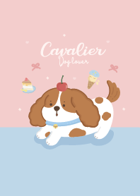 Cavalier Dog Cute : Pastel