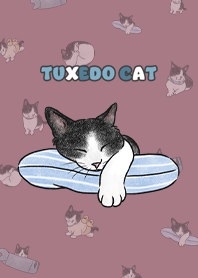 tuxedocat4 - dark rose