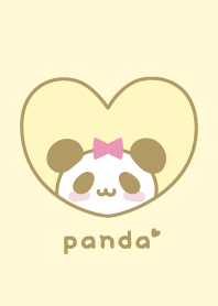 Panda Ribbon [Yellow]