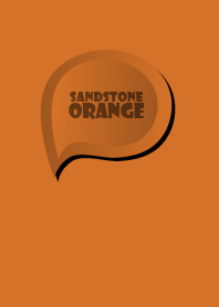 Sandstone Orange Button