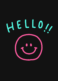 smile pink and mintgreen