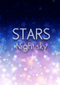Stars night sky