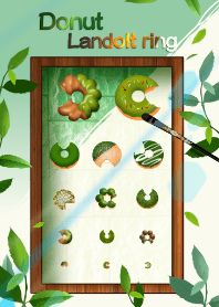 Matcha donut Landolt ring 2