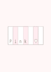 Light pink stripe