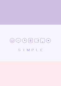 SIMPLE(pink purple)V.540