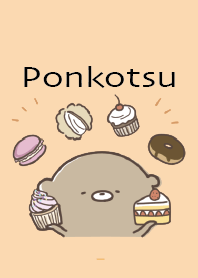 Orange : Food Bear Ponkotsu